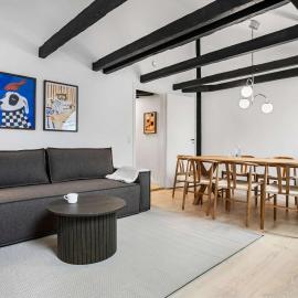 오르후스에 위치한 호텔 City-Center Penthouse w Private Balcony