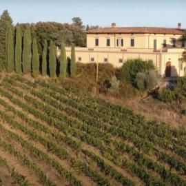 Apartment in villa Il Castellaccio, хотел в Поджо а Кайано
