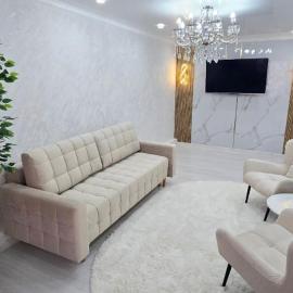 3х - ком Люкс Площадь Аль - Фараби 2 в центре Шымкента - 3й этаж, hotel a Shymkent