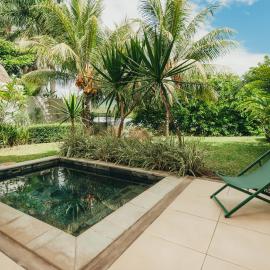 Lakaz Filao - Premium Apartment - private pool & garden - AC