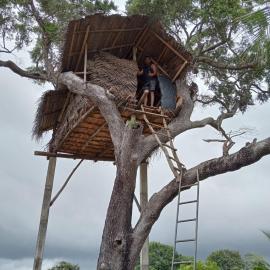 Farm house by arun, hotel i Challi