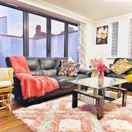 Sai Home Spacious 2BR One and Half Bath House near Lakeside with Free Parking and Garden
