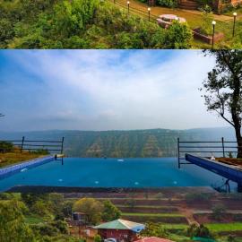 Lifeline Villas - Miracle Luxurious 3bhk Valley Edge Infinity Pool Villa, hotel a Mahabaleshwar