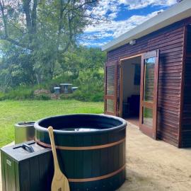 Soul Forest cabin Nature retreat with hot tub, מלון בסדג'פילד
