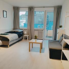 Monteurwohnung Ferienwohnung Business Appartement Mettmann 1 OG, hotel u gradu Metman