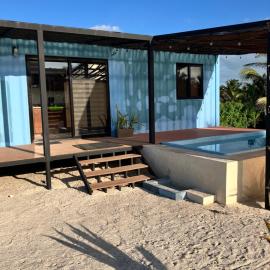 Hotel Playa Los Angeles Bungalow Ohana, hotelli kohteessa Ciudad del Carmen