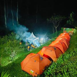 D'Sentra Riverside Camp, Hotel in Pengalengan