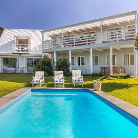 Ocean Villa in Brenton-on-Sea with pool