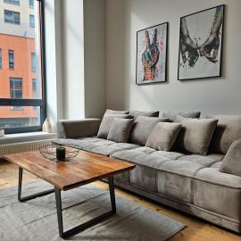 spacious modern LOFT, 2 bedrooms, 95m2, free parking