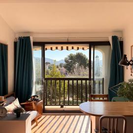 Appartement avec mezzanine de vacances à 7 min de la plage, hotel a Les Lecques