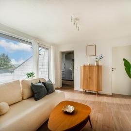Helles Rooftop Serviced Apartment an der Schweizer Grenze