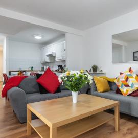 Spacious 3-Bed Apt in Dublin Center