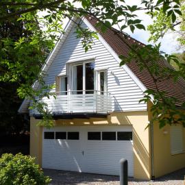 Ferienwohnung im Schlossgartenhaus am Bodensee mit Balkon und Gartenterrasse in Konstanz
