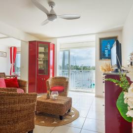 Appartement cosy vue sur la Marina, hotelli kohteessa Pointe-à-Pitre