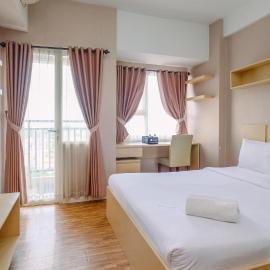 Cozy Stay and Warm Studio Apartment at Margonda Residence 5 By Travelio