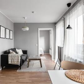 Stylish modern apartment in Stockholm