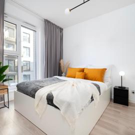 Milionowa 6 I 2-room Apart I Balcony I Paid Garage Parking, hotel u gradu Lođ