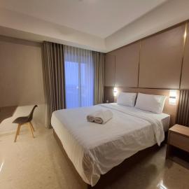 Luxury Sea View Free WIFI Nice and Cozy Gold Coast Apartment PIK Next to Oakwood Hotel by Blezz