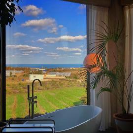 A private space in the western village of Jeju, where you can see the ocean of Aewol and Hallasan, pet-friendly
