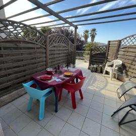 Studio Bohème à St Florent Grande terrasse