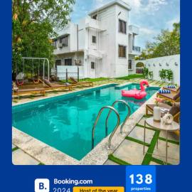 EKOSTAY - Amanta Villas- 15BHK & 21BHK with Complimentary DJ for 21BHK I 2 Pools I 2 Turfs