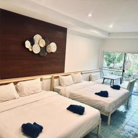 Premium Family Villa Full Garden View near beach, hotel a Ban Map Khangkhao