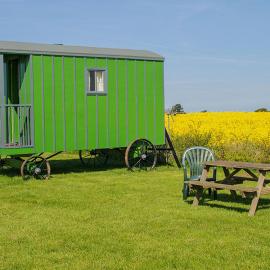 Halcyon - Shepherd's Hut, hotel in Northrepps