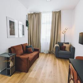 Suite 13 Orange Wood mit verschiedenen Schlafmöglichkeiten