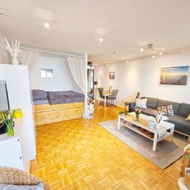 Ferienwohnung Sunrise - Mit direktem Blick auf das Steinhuder Meer -, Hotel in Mardorf