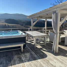 Koperkowy Raj Beskid Wyspowy Domek Małopolska Jacuzzi Playroom