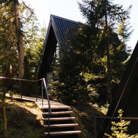 ZlatAir Black Boutique Chalets, hotel en Nova Varoš