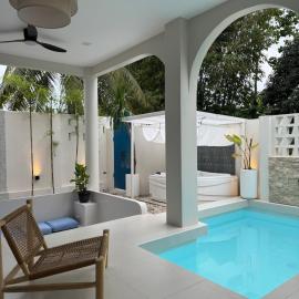 Greek Villa with Pool and Jacuzzi, hotel Davaóban