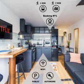 NEW: Le Cocoon face à la gare !, hotel en Guingamp