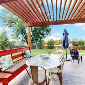Charming four bedroom home with large yard and plenty of room for family
