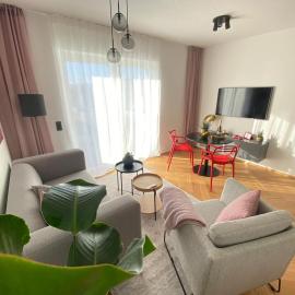 Stylische Wohnung mit Balkon