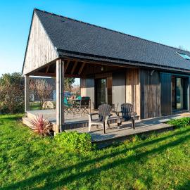 Chalet Kerinis - Maison avec jardin, khách sạn ở Locmariaquer