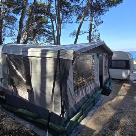 Caravan near the sea