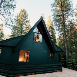 Miradero A-Frame Cabin at Black Butte Ranch, hotel u gradu Black Butte Ranch