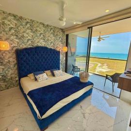 Lujoso apto con vista al mar, en salinas del mar, hotell i Playa Dormida