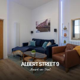Stylish 2-Bed Apartment in Newark on-Trent by Renzo, Free Parking and Wi-Fi!