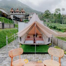Glamping Telaga Menjer By Travelink, hotel di Kejajar