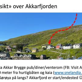 Rainbow house Akkarfjord Sørøya