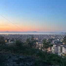 Beautiful views of the Aeolian Islands and the Cape of Milazzo