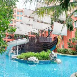 Seven Seas Condo Resort One-bedroom 5 minutes walk to Jomtien Beach, hotel in Jomtien Beach