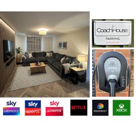 Luxury Coach House - Air Con - Sky Sports Cinema - EVCharger, hotel in Colchester