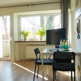Apartment in ruhiger Lage-Waschmaschine-Balkon