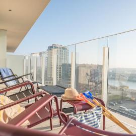 Sixt Haven, panoramisch appartement Oosteroever, Oostende