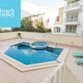 Family duplex apartment w shared pool by Homely