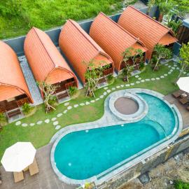 Lumbung River Ubud Villas, hotel Blahbatu városában