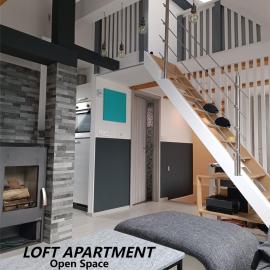 Apartment Loft Pejić - open space loft studio near Bovec, Soča Valley โรงแรมในโบเว็ก